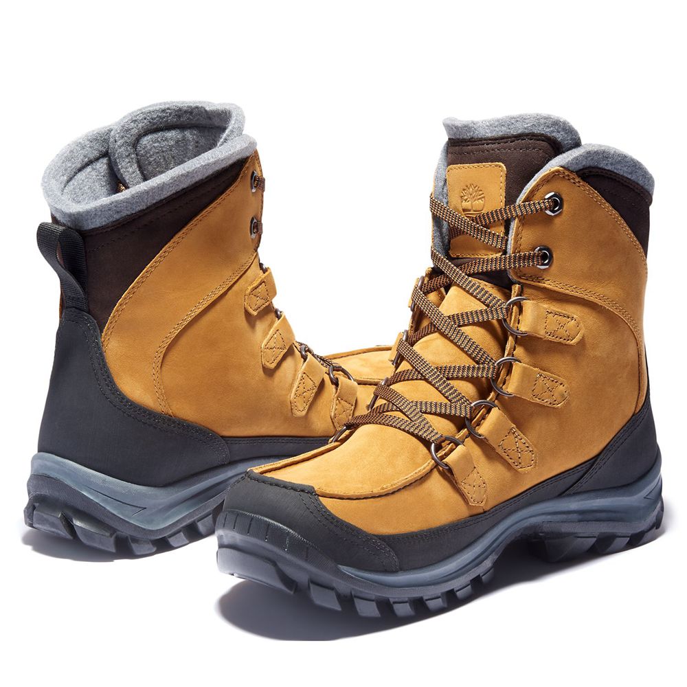 Botas de Invierno Timberland Hombre Chillberg Insulated Marrones/Negras - Chile PSQ-291408